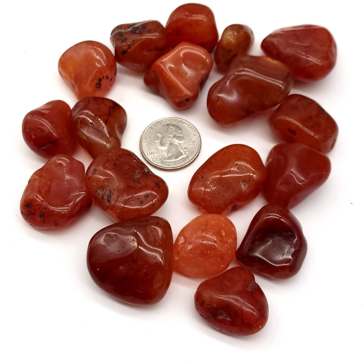 Carnelian Tumbled Stone - Funky Stuff