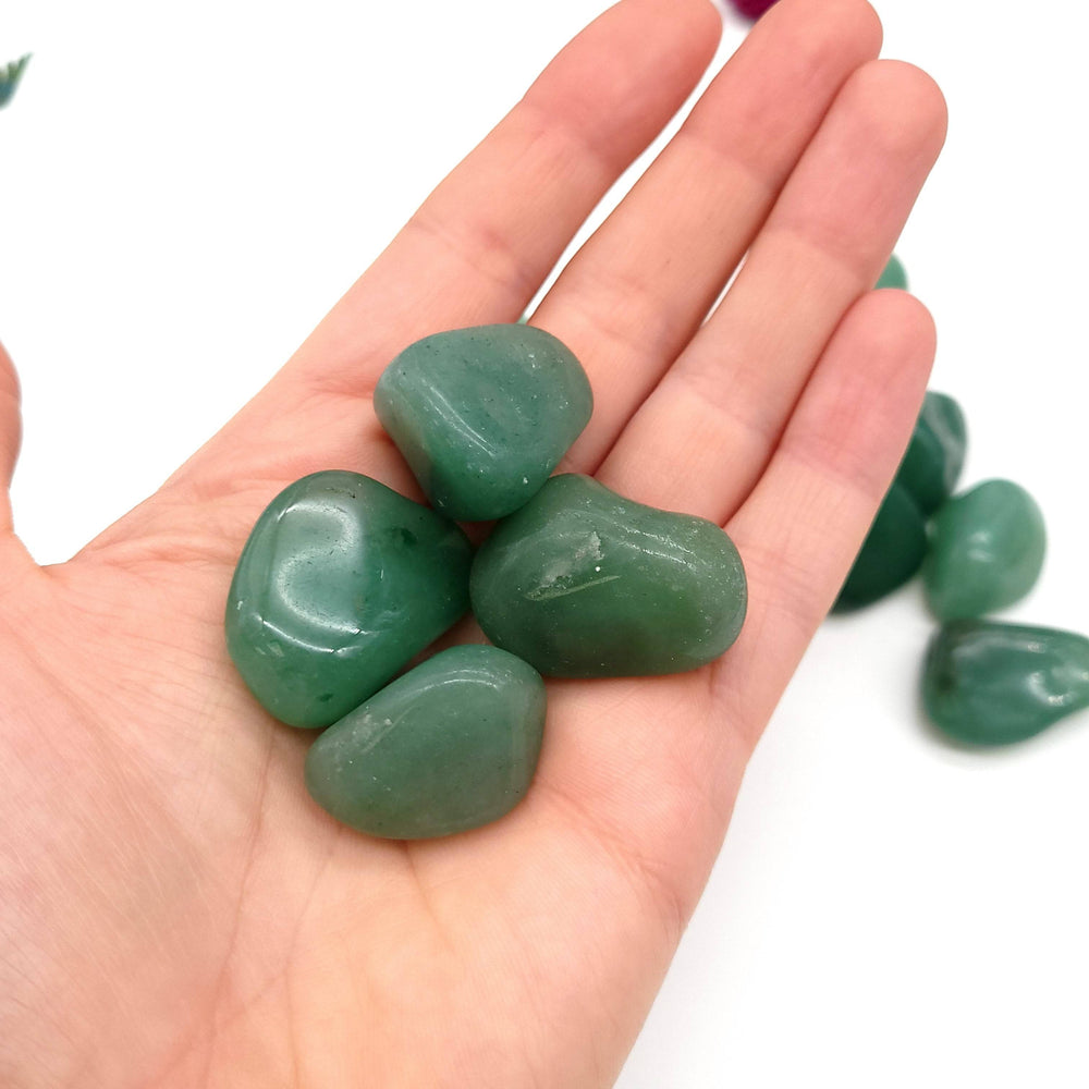 Green Aventurine Tumbled Stone - Funky Stuff