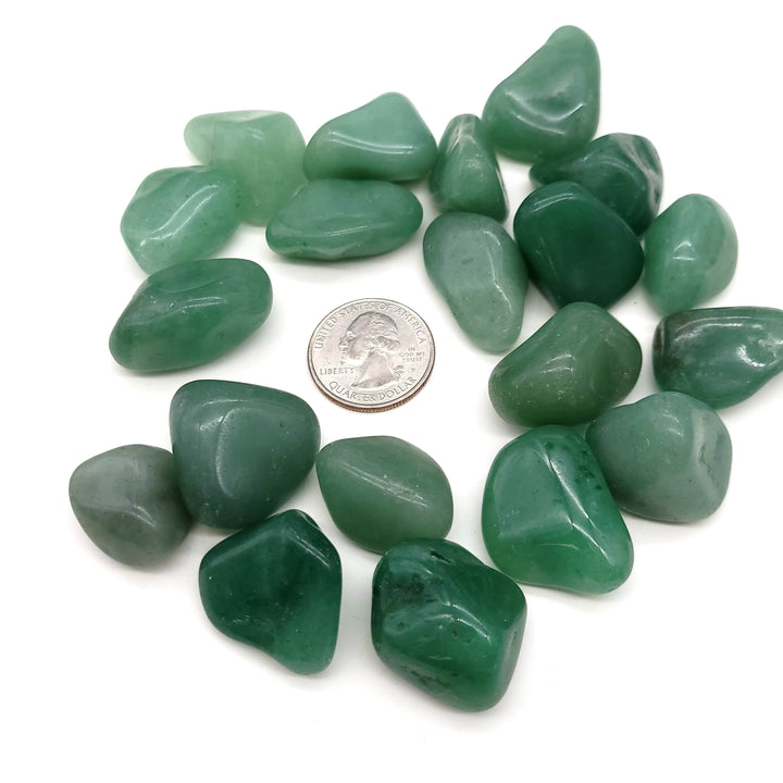 Green Aventurine Tumbled Stone - Funky Stuff