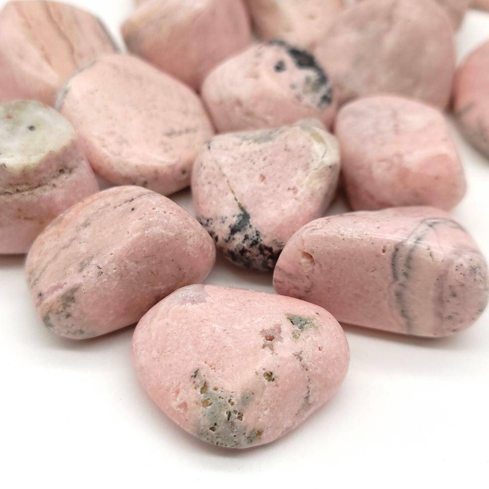 Rhodochrosite Tumbled Stone - Funky Stuff