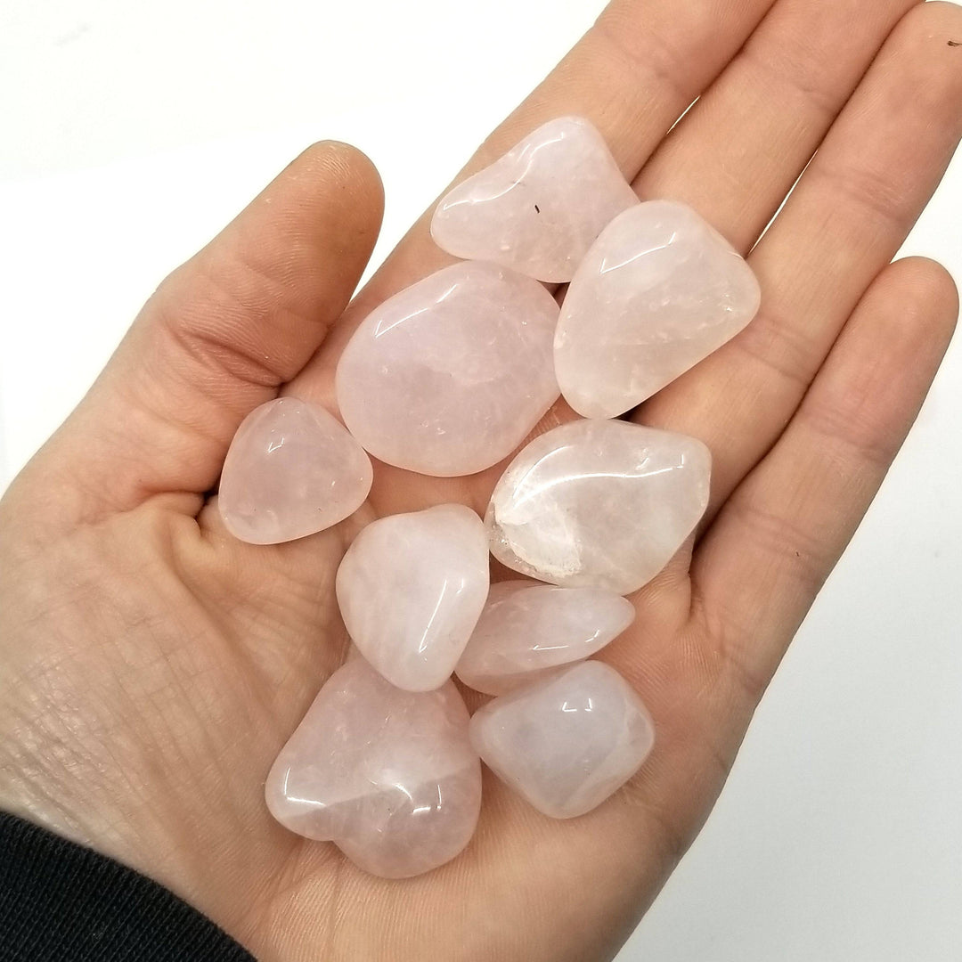 Rose Quartz Tumbled Stone - Funky Stuff