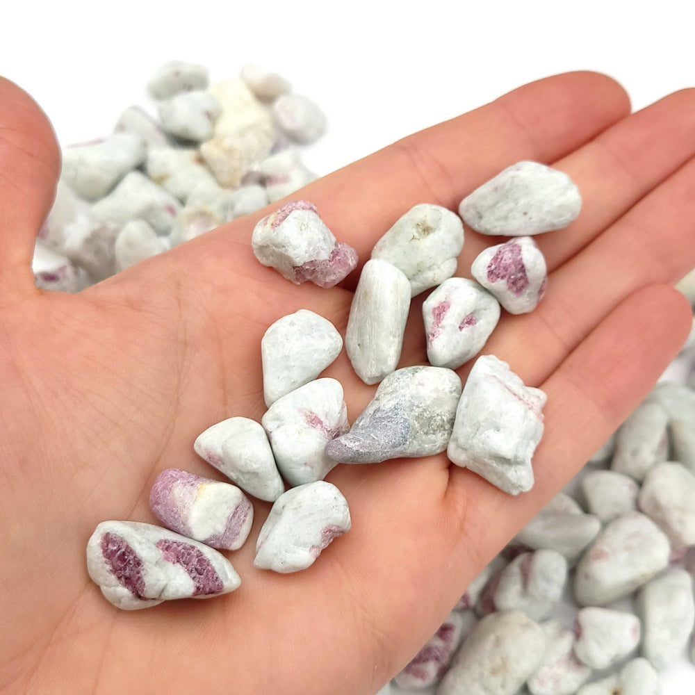 Rubellite (Pink Tourmaline) Tumbled Stone - Funky Stuff