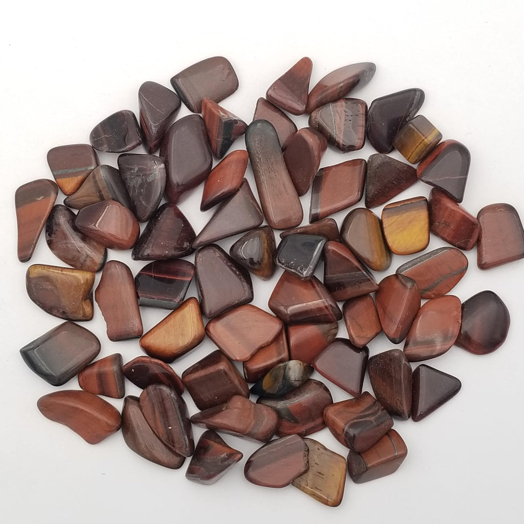 Tiger Iron (Red Tiger's Eye) Tumbled Stone - Funky Stuff