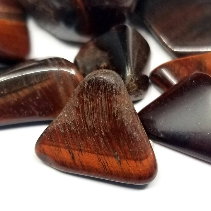 Tiger Iron (Red Tiger's Eye) Tumbled Stone - Funky Stuff