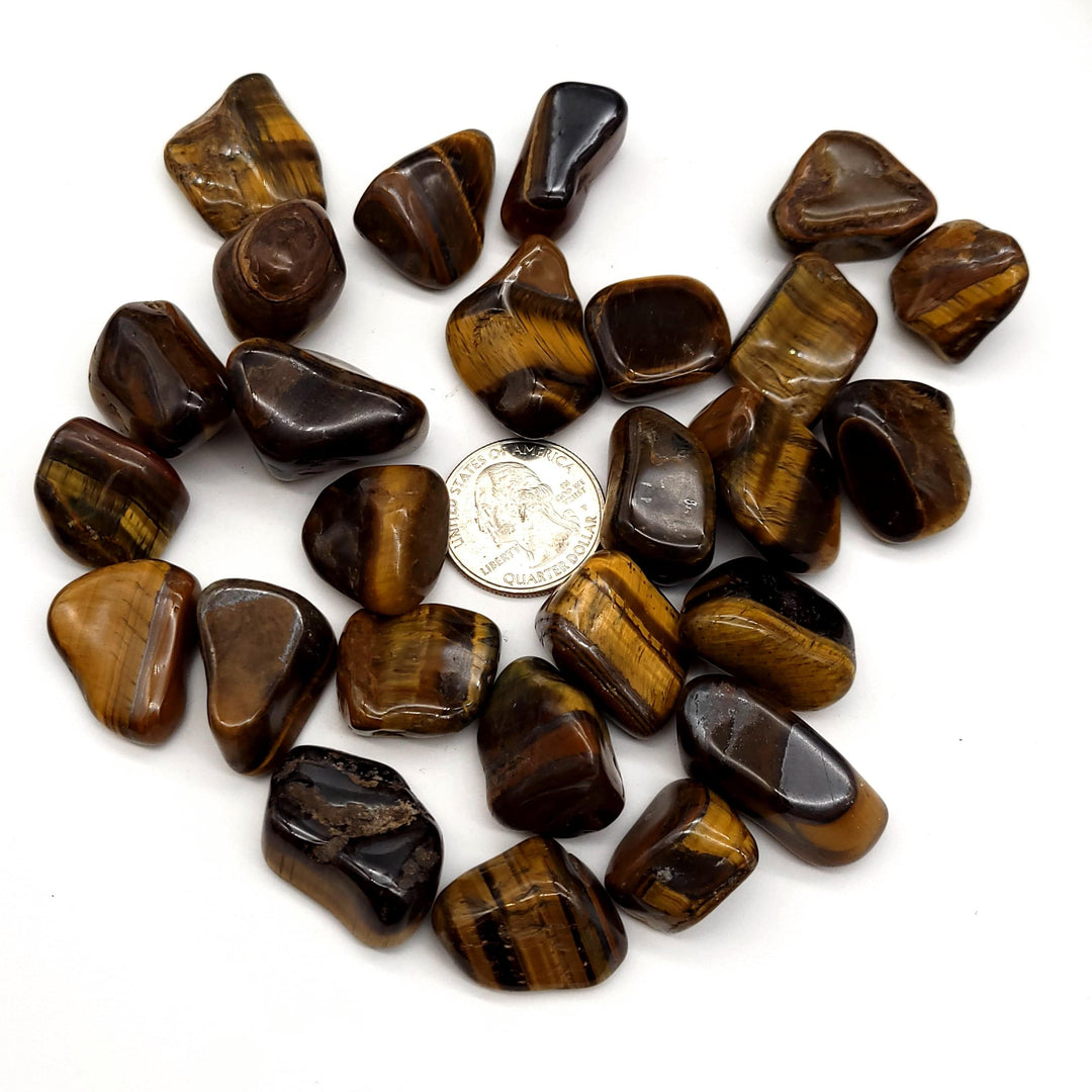 Tiger's Eye Tumbled Stone - Funky Stuff