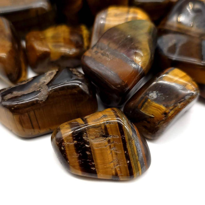 Tiger's Eye Tumbled Stone - Funky Stuff