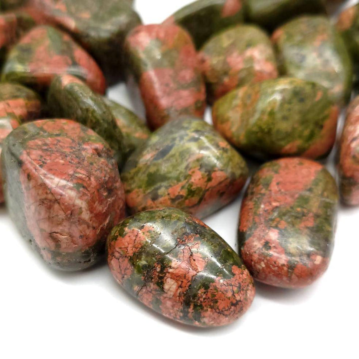 Unakite Tumbled Stone - Funky Stuff