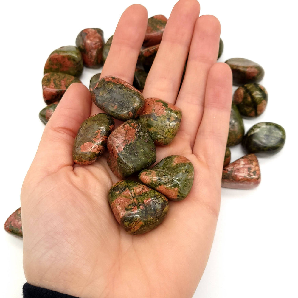 Unakite Tumbled Stone - Funky Stuff