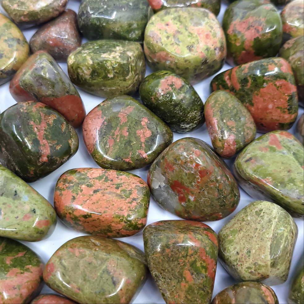 Unakite Tumbled Stone - Funky Stuff