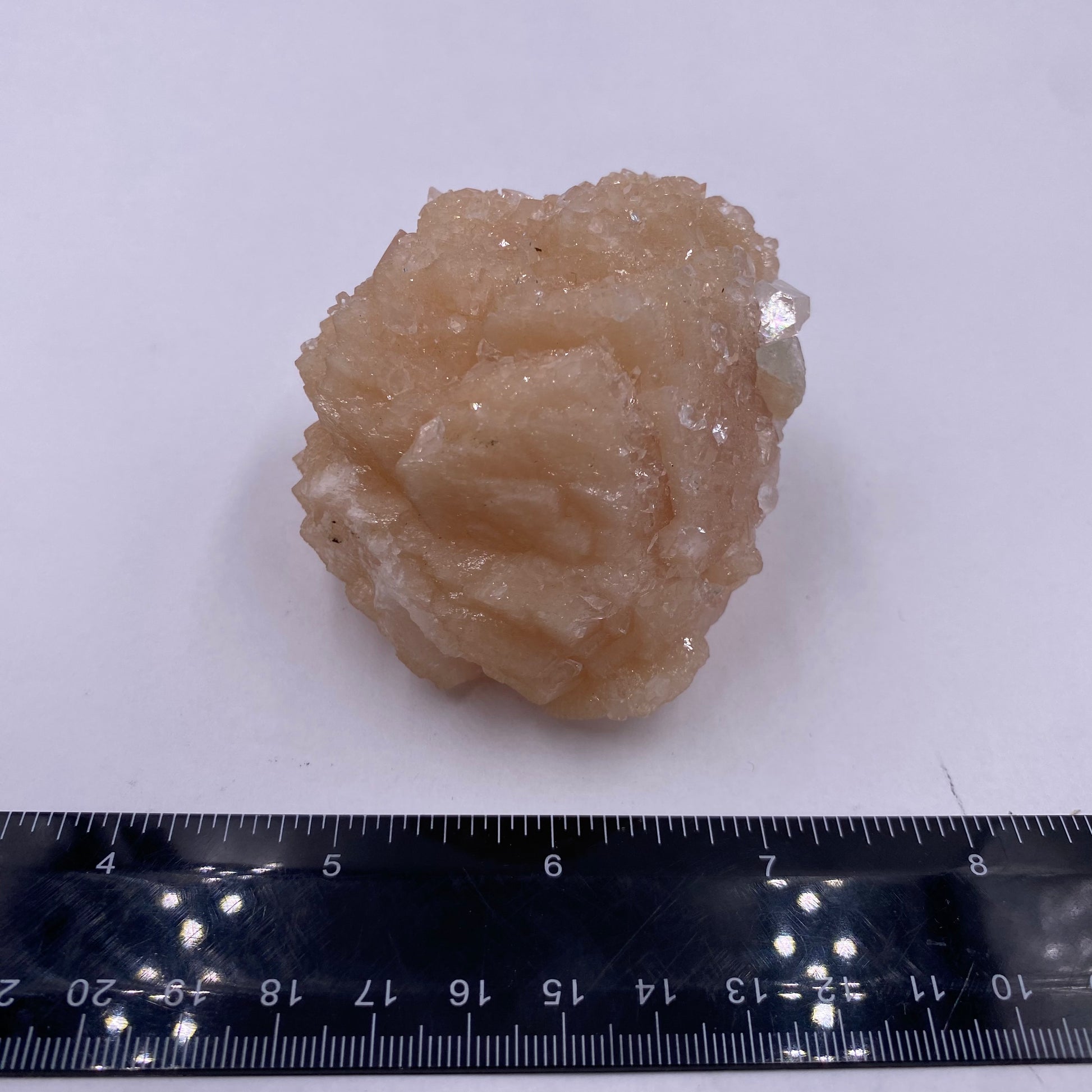 Stilbite with Apophyllite - Funky Stuff