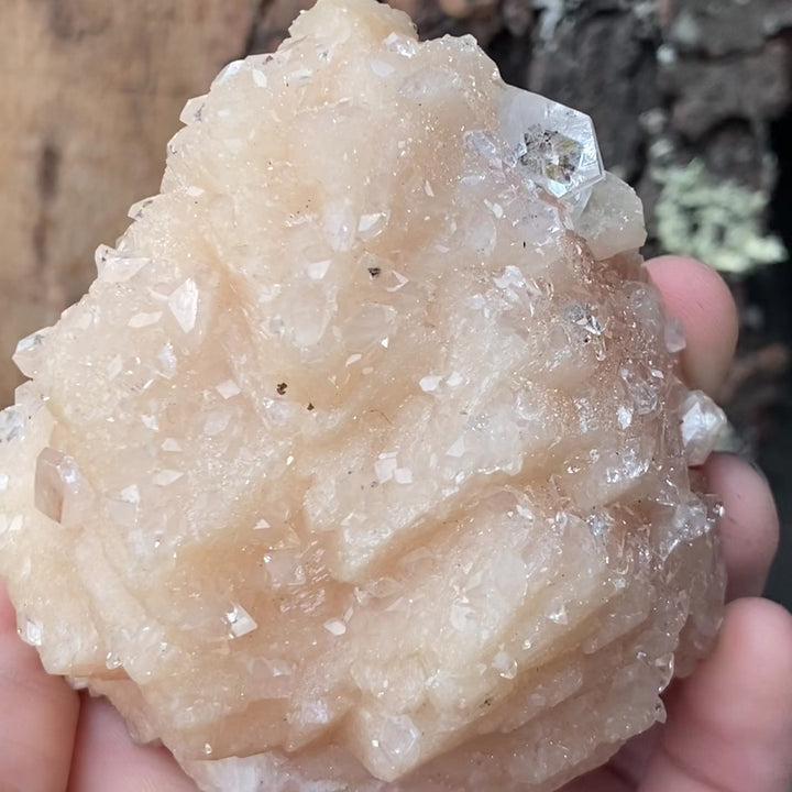 Stilbite with Apophyllite