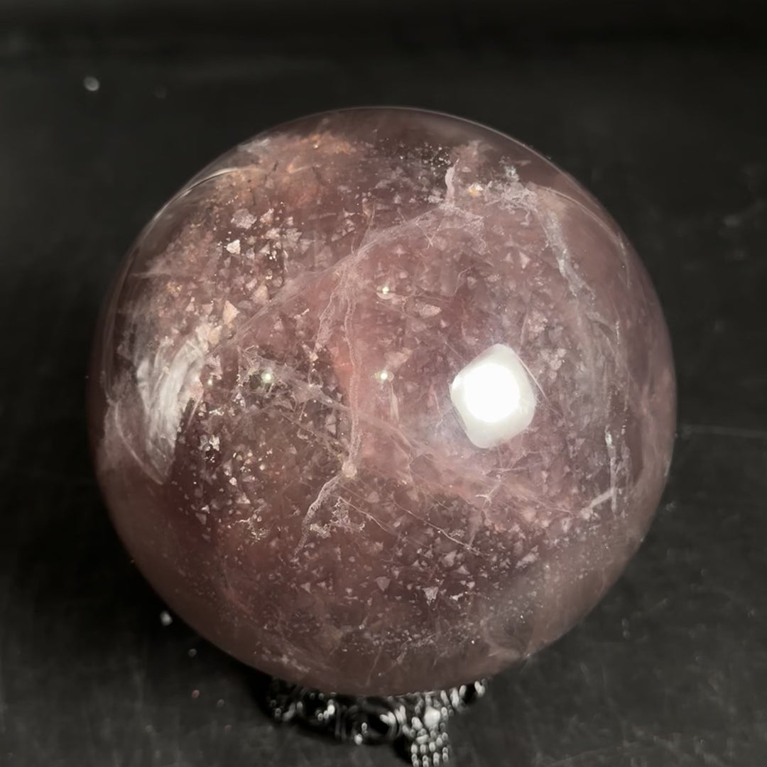 Purple Fluorite Sphere