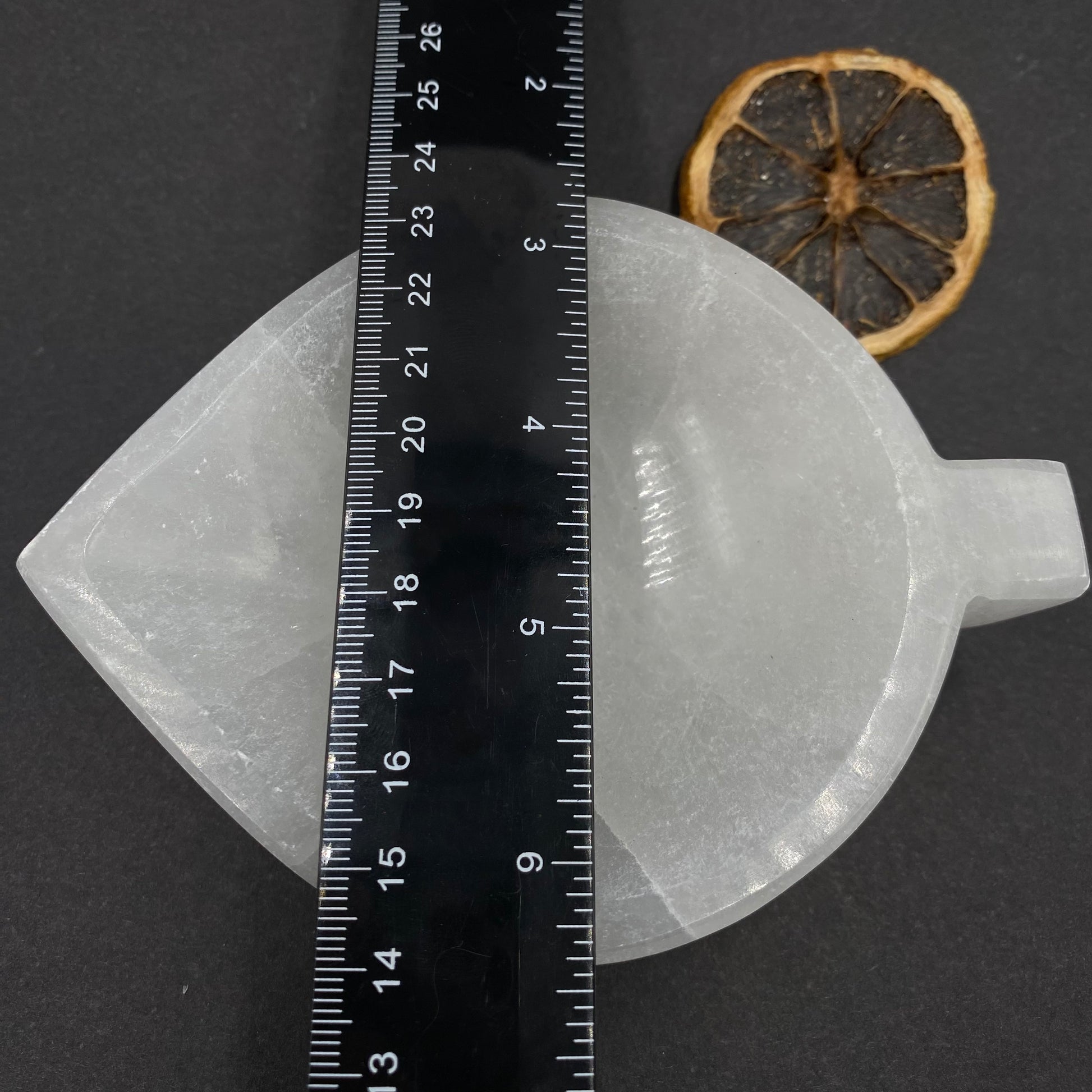 Selenite Spade Bowl - Funky Stuff