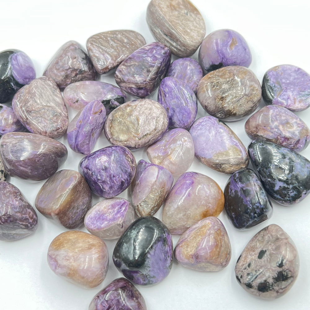 Charoite Tumbled Stone - Funky Stuff