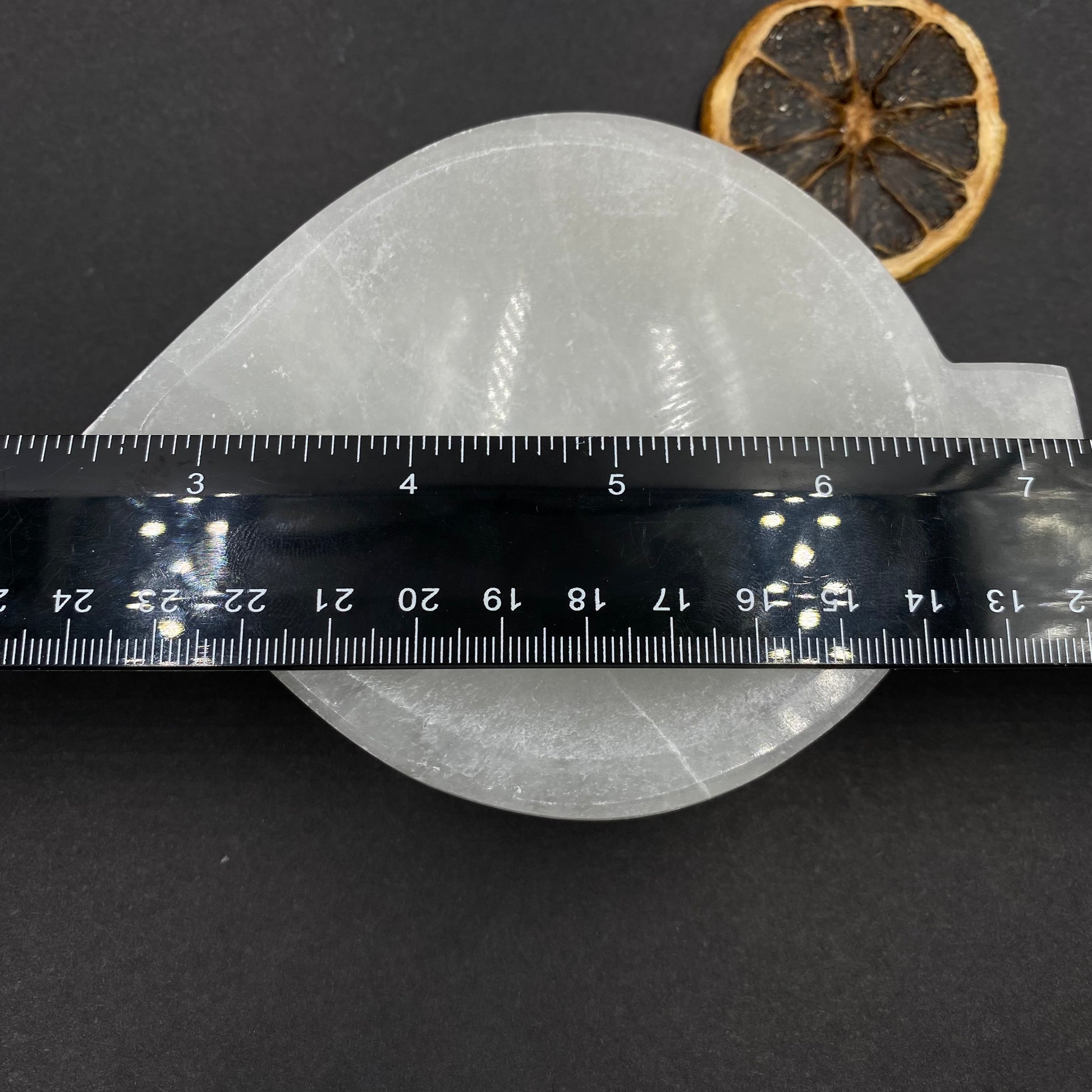 Selenite Spade Bowl - Funky Stuff