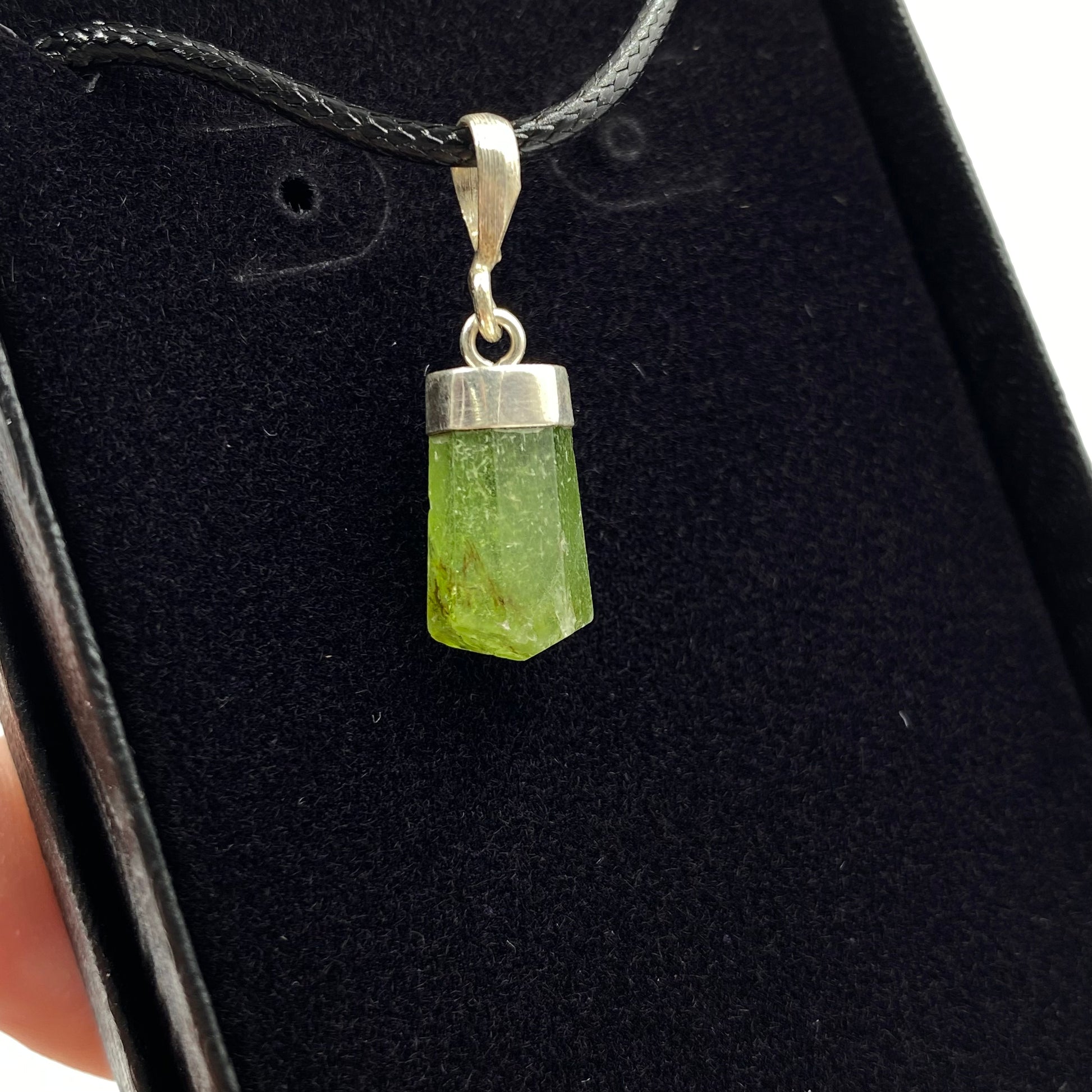 Peridot Sterling Silver Pendant - Funky Stuff