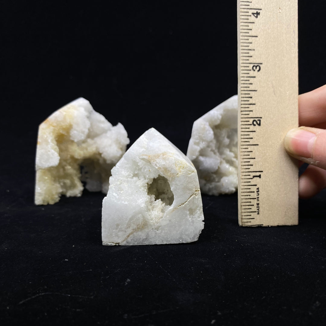 White Agate Druzy Tower - Funky Stuff