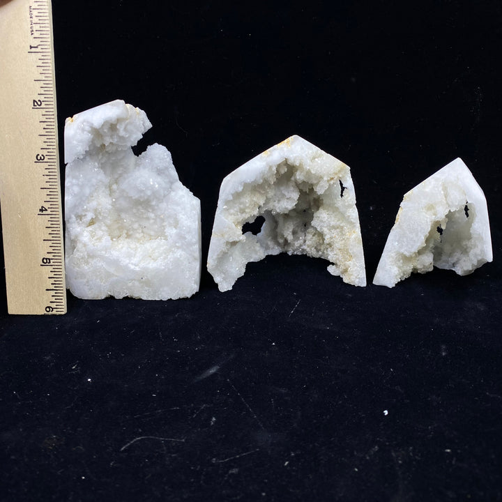White Agate Druzy Tower - Funky Stuff